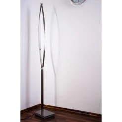 Hofstein Santa Marta Stehleuchte LED Nickel-Matt, Chrom, 1-flammig -Bürolampen Verkäufe santa marta stehleuchte h3003138 4