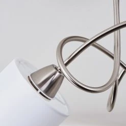 Hofstein Saura Deckenleuchte Nickel-Matt, 3-flammig -Bürolampen Verkäufe saura deckenleuchte h3434512 5