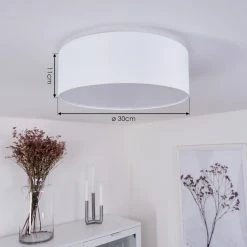 Hofstein Saura Deckenleuchte LED Weiß, 1-flammig 13 Hofstein Saura Deckenleuchte LED Weiß, 1-flammig -Bürolampen Verkäufe saura deckenleuchte h3436660 3