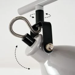 Hofstein Selki Deckenleuchte Grau, 2-flammig -Bürolampen Verkäufe selki deckenleuchte h3018941 5