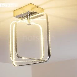 Hofstein Sepino Deckenleuchte LED Chrom, 1-flammig 28 Hofstein Sepino Deckenleuchte LED Chrom, 1-flammig -Bürolampen Verkäufe sepino deckenleuchte h165929 12