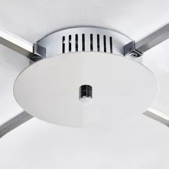 Hofstein Serre Deckenleuchte LED Chrom, 1-flammig -Bürolampen Verkäufe serre deckenleuchte h167503 10