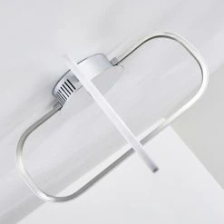 Hofstein Serre Deckenleuchte LED Chrom, 1-flammig -Bürolampen Verkäufe serre deckenleuchte h167503 3