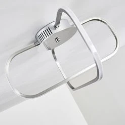 Hofstein Serre Deckenleuchte LED Chrom, 1-flammig -Bürolampen Verkäufe serre deckenleuchte h167503 9