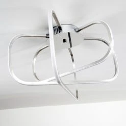 Hofstein Serre Deckenleuchte LED Chrom, 1-flammig -Bürolampen Verkäufe serre deckenleuchte h167510 4