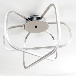 Hofstein Serre Deckenleuchte LED Chrom, 1-flammig -Bürolampen Verkäufe serre deckenleuchte h167510 8