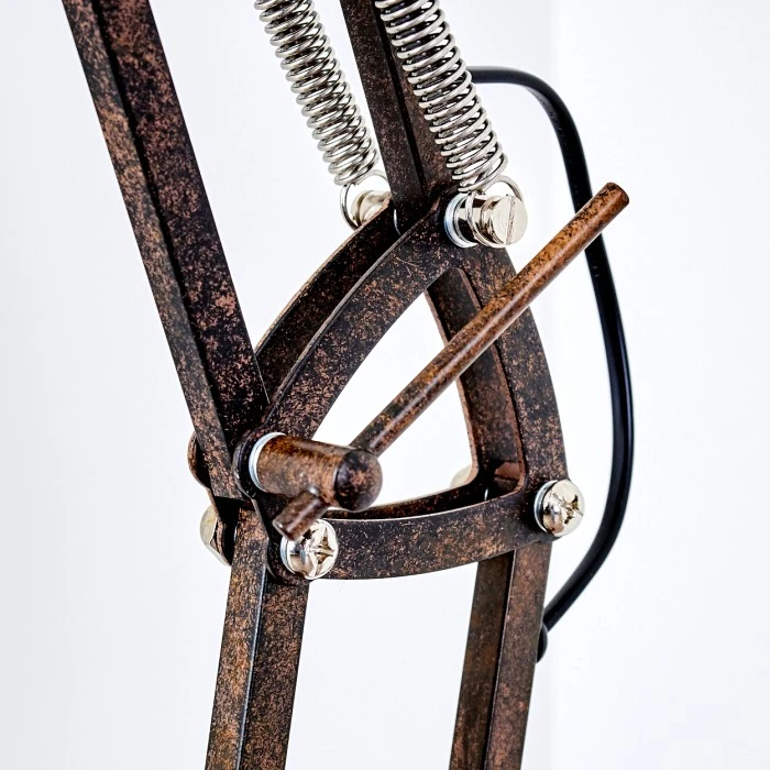 Hofstein Sharif Stehleuchte Rostfarben, 1-flammig 9 Hofstein Sharif Stehleuchte Rostfarben, 1-flammig – Bild 9