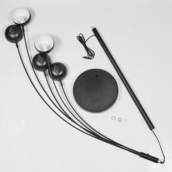 Hofstein Siamado Stehleuchte Schwarz, 5-flammig -Bürolampen Verkäufe siamado stehleuchte h3443613 4