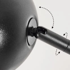 Hofstein Siamado Stehleuchte Schwarz, 5-flammig -Bürolampen Verkäufe siamado stehleuchte h3443613 5