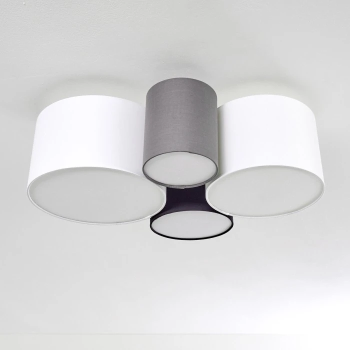 Hofstein Skelbaek Deckenleuchte Weiß, 4-flammig 17 Hofstein Skelbaek Deckenleuchte Weiß, 4-flammig – Bild 17