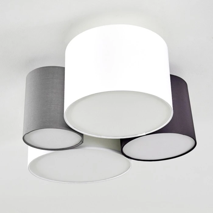 Hofstein Skelbaek Deckenleuchte Weiß, 4-flammig 5 Hofstein Skelbaek Deckenleuchte Weiß, 4-flammig – Bild 5