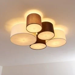 Hofstein Skelbaek Deckenleuchte Weiß, 5-flammig -Bürolampen Verkäufe skelbaek deckenleuchte h3345467 11