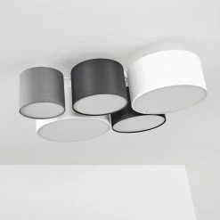 Hofstein Skelbaek Deckenleuchte Weiß, 5-flammig -Bürolampen Verkäufe skelbaek deckenleuchte h3345467 14