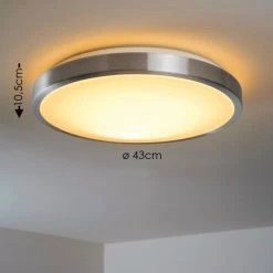 Hofstein Sora Deckenleuchte LED Weiß, 1-flammig