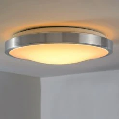 Hofstein Sora Deckenleuchte LED Weiß, 1-flammig -Bürolampen Verkäufe sora deckenleuchte h166049 7