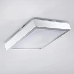 Hofstein Sora Deckenleuchte LED Nickel-Matt, 1-flammig -Bürolampen Verkäufe sora deckenleuchte h166100 4