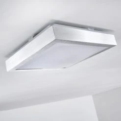 Hofstein Sora Deckenleuchte LED Nickel-Matt, 1-flammig -Bürolampen Verkäufe sora deckenleuchte h166100 9