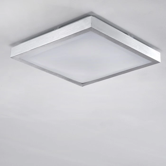 Hofstein Sora Deckenleuchte LED Nickel-Matt, 1-flammig 14 Hofstein Sora Deckenleuchte LED Nickel-Matt, 1-flammig – Bild 14