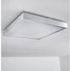 Hofstein Sora Deckenleuchte LED Nickel-Matt, 1-flammig 21 Hofstein Sora Deckenleuchte LED Nickel-Matt, 1-flammig -Bürolampen Verkäufe sora deckenleuchte h166117 7