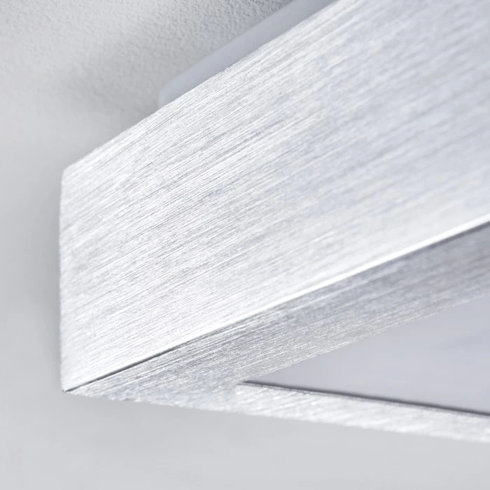 Hofstein Sora Deckenleuchte LED Nickel-Matt, 1-flammig 9 Hofstein Sora Deckenleuchte LED Nickel-Matt, 1-flammig – Bild 9