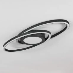 Hofstein Sorte Deckenleuchte LED Schwarz, Weiß, 1-flammig -Bürolampen Verkäufe sorte deckenleuchte h3438633 7