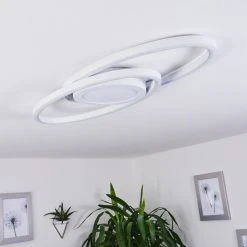 Hofstein Sorte Deckenleuchte LED Weiß, 1-flammig -Bürolampen Verkäufe sorte deckenleuchte h3445532 9