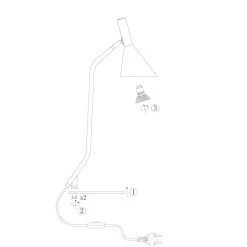 Steinhauer Anne's choice Tischleuchte LED Messing, Schwarz, 1-flammig -Bürolampen Verkäufe steinhauer anne s choice tischleuchte 2489zw 14