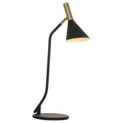 Steinhauer Anne's choice Tischleuchte LED Messing, Schwarz, 1-flammig -Bürolampen Verkäufe steinhauer anne s choice tischleuchte 2489zw 15