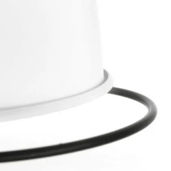 Steinhauer Darvin Stehlampe Grau, Wei&szlig;, 1-flammig -Bürolampen Verkäufe steinhauer darvin stehlampe 7658w 4