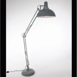 Steinhauer MEXLITE Stehleuchte Grau, 1-flammig