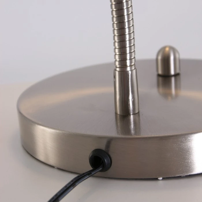 Steinhauer Mexlite Tischleuchte LED Edelstahl, 1-flammig 4 Steinhauer Mexlite Tischleuchte LED Edelstahl, 1-flammig – Bild 4