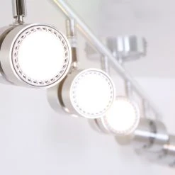 Steinhauer Natasja Deckenleuchte LED Edelstahl, 6-flammig 10 Steinhauer Natasja Deckenleuchte LED Edelstahl, 6-flammig -Bürolampen Verkäufe steinhauer natasja deckenleuchte 7906st 4