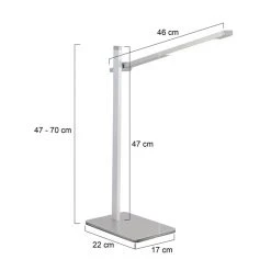 Steinhauer Stekk Tischleuchte LED Edelstahl, Weiß, 1-flammig 20 Steinhauer Stekk Tischleuchte LED Edelstahl, Weiß, 1-flammig -Bürolampen Verkäufe steinhauer stekk tischleuchte 2689st 6