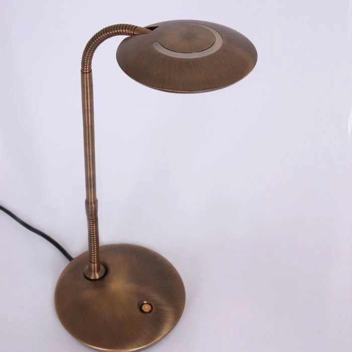 Steinhauer Zenith Tischleuchte LED Bronze, 1-flammig 1 Steinhauer Zenith Tischleuchte LED Bronze, 1-flammig