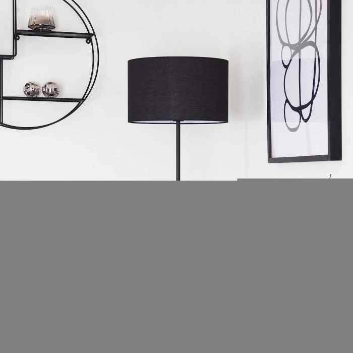 Hofstein Stenninge Stehleuchte Schwarz, 1-flammig 2 Hofstein Stenninge Stehleuchte Schwarz, 1-flammig – Bild 2