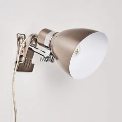 Hofstein Stranderott Klemmleuchte Edelstahl, 1-flammig -Bürolampen Verkäufe stranderott klemmleuchte h3288887 do1 18