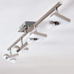Hofstein Sumoas Deckenspot LED Nickel-Matt, 4-flammig -Bürolampen Verkäufe sumoas deckenspot h3010037 do5 18