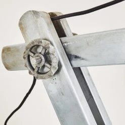 Hofstein Svanfolk Tischleuchte Grau, Rostfarben, 1-flammig -Bürolampen Verkäufe svanfolk tischleuchte h3277324 do1 9