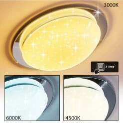 Hofstein Sweety Deckenleuchte LED Weiß, 1-flammig