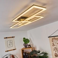 Hofstein Taleta Deckenleuchte LED Schwarz, 1-flammig -Bürolampen Verkäufe taleta deckenleuchte h3445525 10