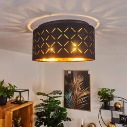 Hofstein Tallaboa Deckenleuchte Schwarz, 2-flammig -Bürolampen Verkäufe tallaboa deckenleuchte h3434208 6