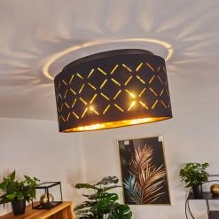 Hofstein Tallaboa Deckenleuchte Schwarz, 2-flammig -Bürolampen Verkäufe tallaboa deckenleuchte h3434208 8