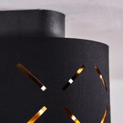 Hofstein Tallaboa Deckenleuchte LED Schwarz, 1-flammig 15 Hofstein Tallaboa Deckenleuchte LED Schwarz, 1-flammig -Bürolampen Verkäufe tallaboa deckenleuchte h3437353 5