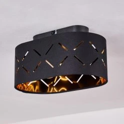 Hofstein Tallaboa Deckenleuchte LED Schwarz, 1-flammig 19 Hofstein Tallaboa Deckenleuchte LED Schwarz, 1-flammig -Bürolampen Verkäufe tallaboa deckenleuchte h3437353 9