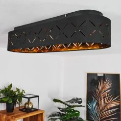 Hofstein Tallaboa Deckenleuchte Schwarz, 4-flammig -Bürolampen Verkäufe tallaboa deckenleuchte h3441374 10