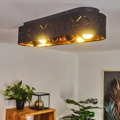 Hofstein Tallaboa Deckenleuchte Schwarz, 4-flammig -Bürolampen Verkäufe tallaboa deckenleuchte h3441374 9