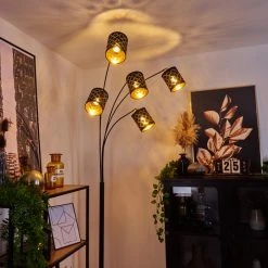 Hofstein Tallaboa Stehleuchte Schwarz, 5-flammig 20 Hofstein Tallaboa Stehleuchte Schwarz, 5-flammig -Bürolampen Verkäufe tallaboa stehleuchte h3443484 8