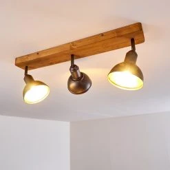 Hofstein Tholen Deckenleuchte Braun, 3-flammig -Bürolampen Verkäufe tholen deckenleuchte h3337059 2