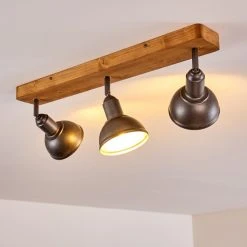 Hofstein Tholen Deckenleuchte Braun, 3-flammig -Bürolampen Verkäufe tholen deckenleuchte h3337059 7