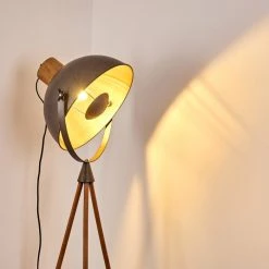 Hofstein Tholen Stehleuchte Braun, 1-flammig -Bürolampen Verkäufe tholen stehleuchte h3337011 do1 24